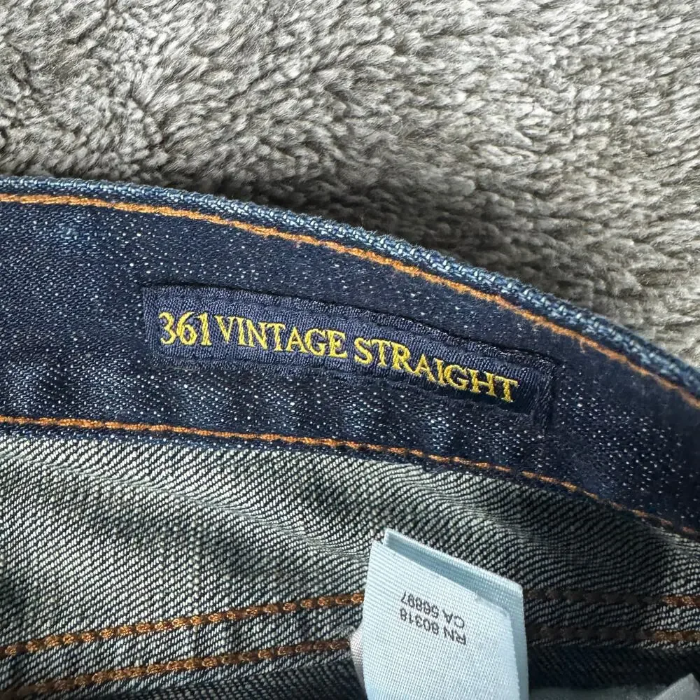 Lucky Brand 361 Vintage Straight Men's Denim Jeans 36x32